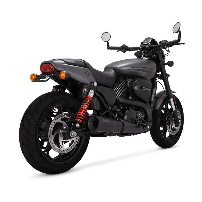 Vance & Hines 47943 Hi-Output Slip-Ons Black for 2017-2020 Harley-Davidson Street
