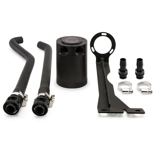 Mishimoto 2014+ Ford Fiesta ST Baffled Oil Catch Can Kit - Black - #MMBCC-FIST-14PBE