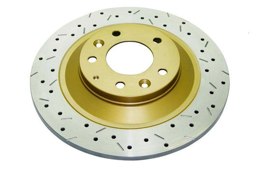 DBA 05+ Mazda MazdaSpeed6 / 05+ MX6 Rear Drilled & Slotted 4000 Series Rotor