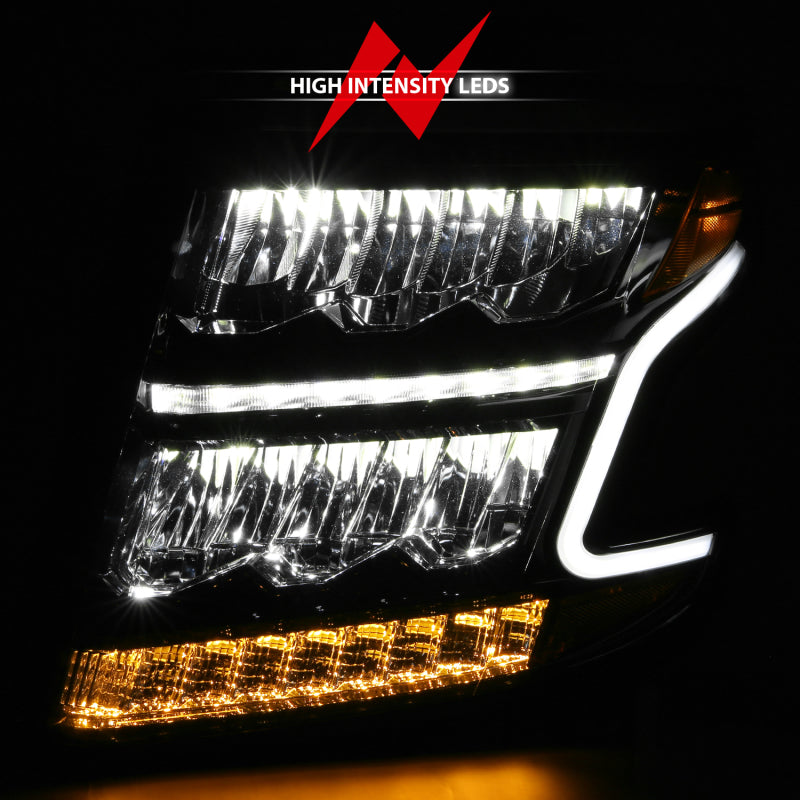 ANZO 2015-2020 Chevrolet Suburban LED Projector Headlights