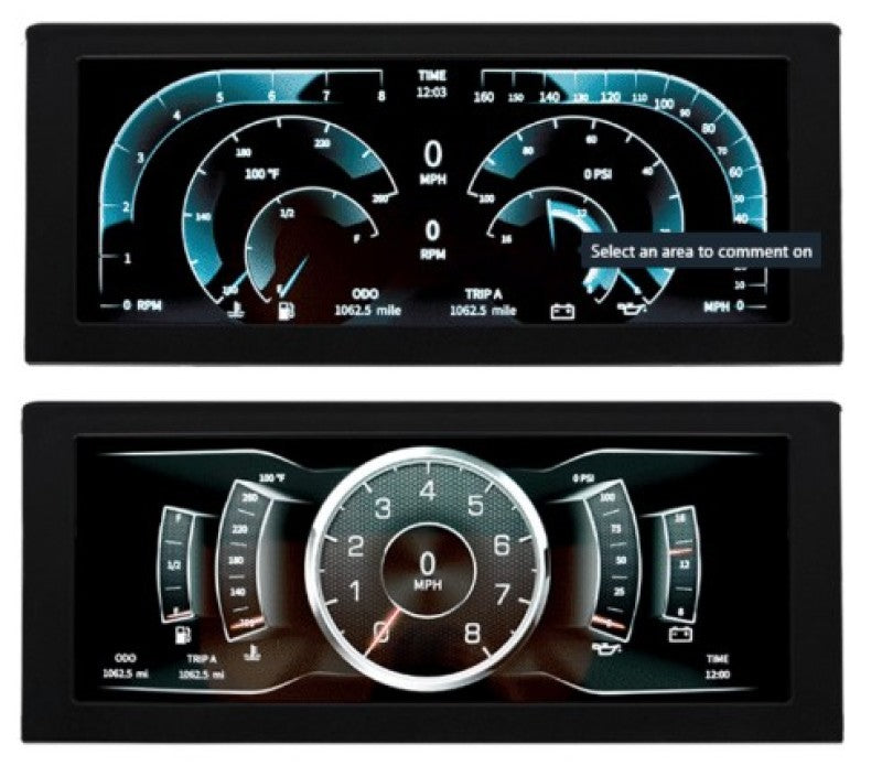 AutoMeter 7005 InVision Digital Dash for 1982-1987 Chevrolet Monte Carlo / El Camino / Malibu