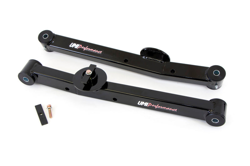 UMI Performance 3655-B Rear Lower Control Arms/Trailing Arms Black