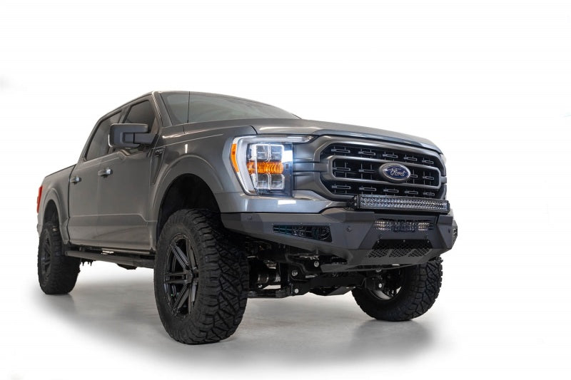Addictive Desert Designs for 2021 Ford F-150 HoneyBadger Front Bumper w/ Top Hoop