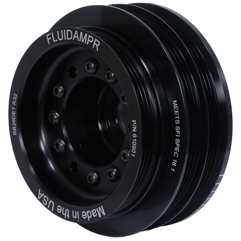Fluidampr 89-92 Nissan Skyline GT-R BNR32 RB26DETT Phase 1 Steel Internally Balanced Damper