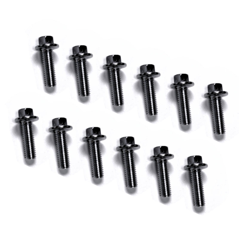 Kooks BK110 LS Engine Header Bolts and Locking Hardware Qty 12 - M8 - 1.25 x 25mm Bolts