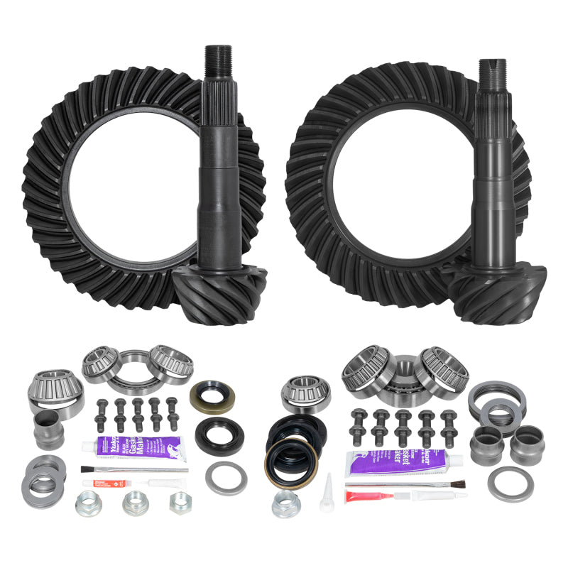 Yukon Gear & Axle YGKT006-488-4 Ring & Pinion Gear Kit Front & Rear for Toyota 8/8IFS Diff (with Factory Locker) 4.88 Ratio