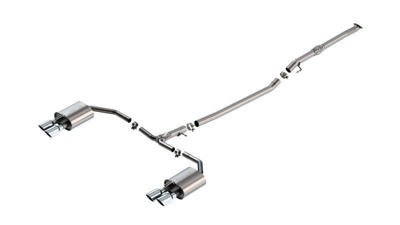 Borla 141014 Cat-Back Exhaust System S-Type for 2025-2026 Kia K5 GT (2.5L I4)