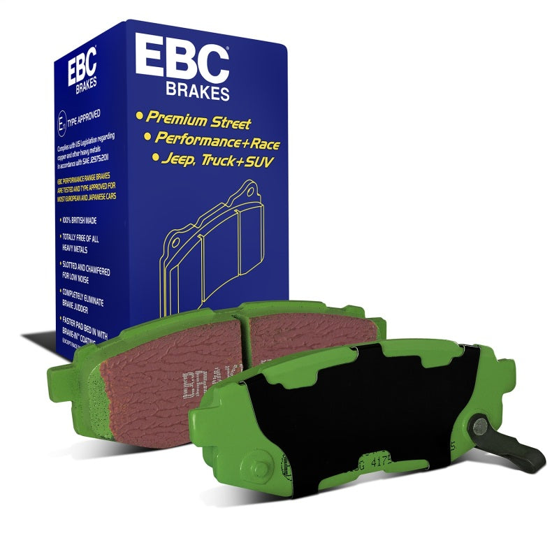 EBC 12+ Scion FR-S 2 Greenstuff Rear Brake Pads DP21758