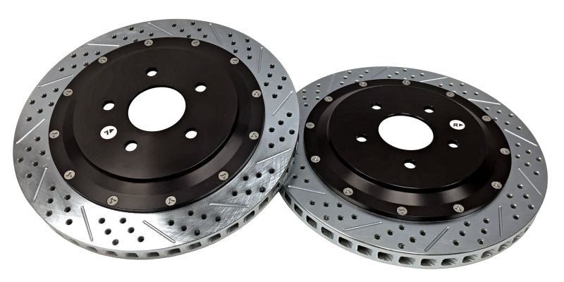 Baer Brakes 04-09 Cadillac XLR Eradispeed+ Rear SDZ 2-Piece Performance Brake Rotors
