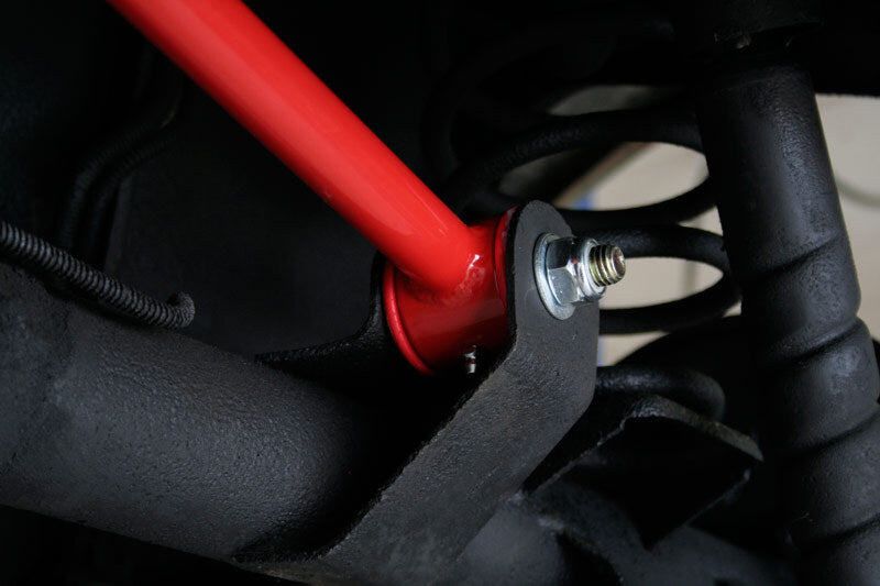UMI Performance 5022-R On-Car Adjustable Panhard Bar Rod End Red