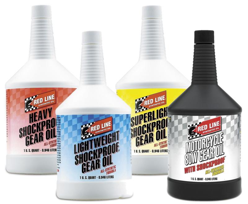Red Line 58404 LightWeight ShockProof Gear Oil - Quart (12 Pack)
