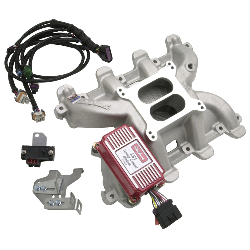 Edelbrock 7118 SBC LS1 Carbureted Manifold