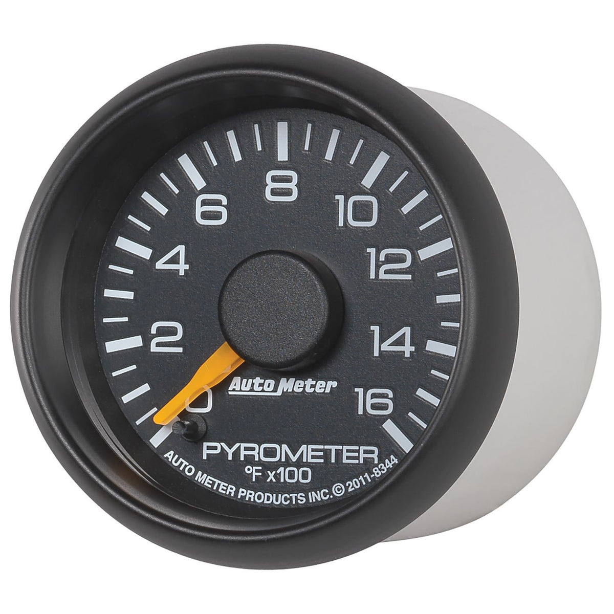 AutoMeter 8344 Factory Match 2-1/16in 0-1600 Degrees F Full Sweep Electric Pyrometer (EGT) Gauge for GM