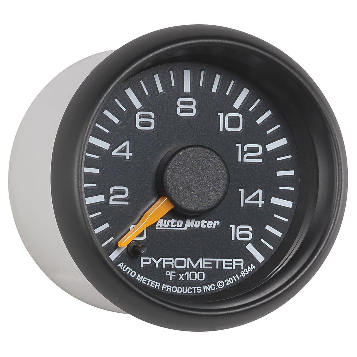 AutoMeter 8344 Factory Match 2-1/16in 0-1600 Degrees F Full Sweep Electric Pyrometer (EGT) Gauge for GM