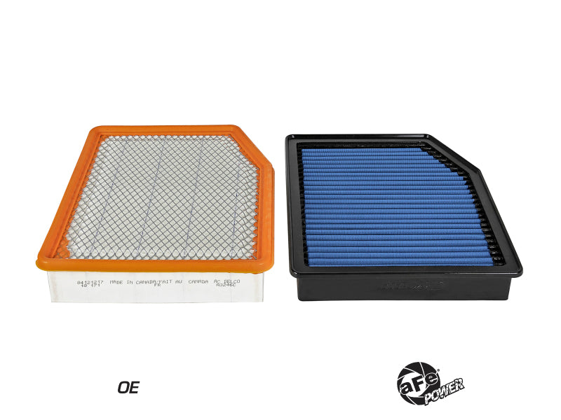 aFe Power Magnum FLOW OE Replacement Air Filter w/Pro 5R Media for GM Silverado/Sierra 1500 19-24 L4/L6/V6/V8#30-10292