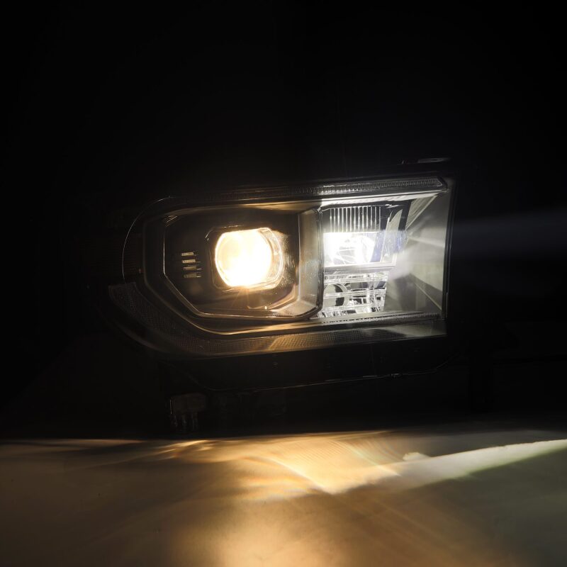 AlphaRex 880829 07-13 Toyota Tundra/08-17 Sequoia G2 PRO-Series Projector Headlights Black -NO Lvl Adjuster