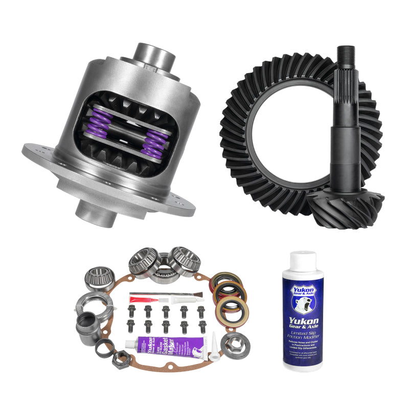 Yukon Gear & Axle YGK2359 64-72 Pontiac GTO Limited Slip & Re-Gear Kit 8.2in BOP 27 Spline 3.36 ratio