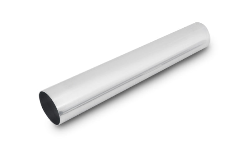 Vibrant 5in OD T6061 Aluminum Straight Tube 18in Long - Polished