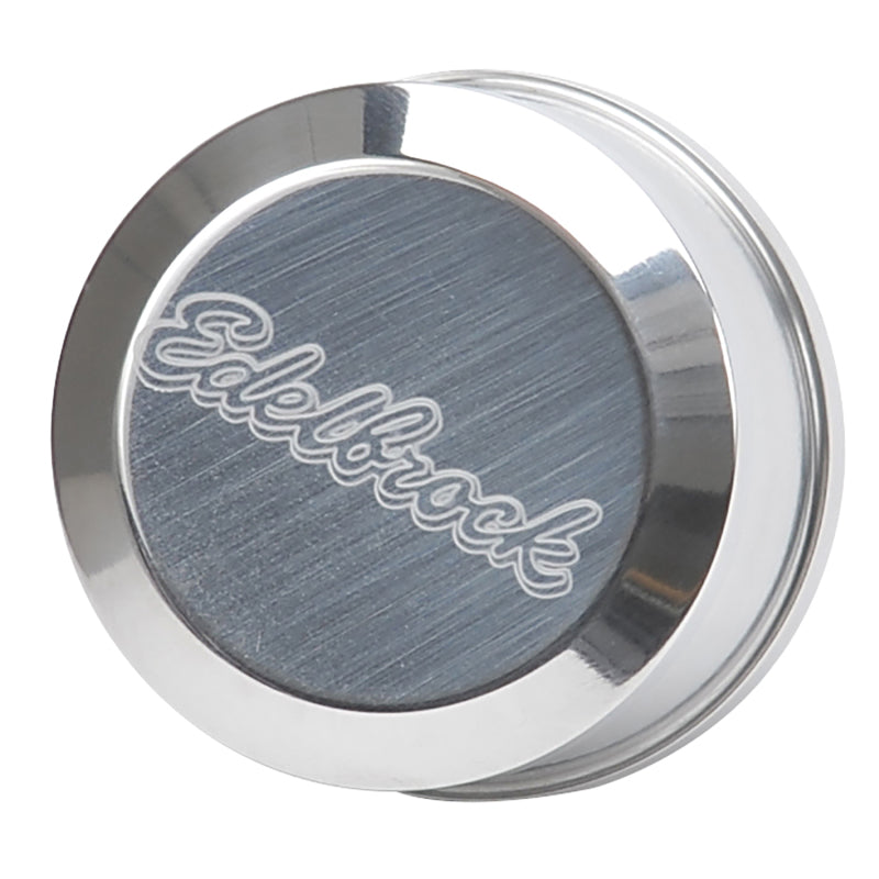 Edelbrock 4213 Billet Aluminum Breather with Polished Finish