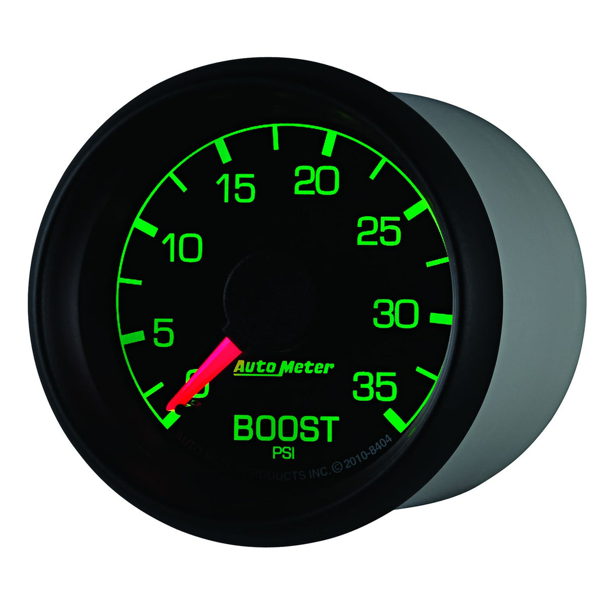 AutoMeter 8404 Factory Match 52.4mm Mechanical 0-35 PSI Boost Gauge for Ford