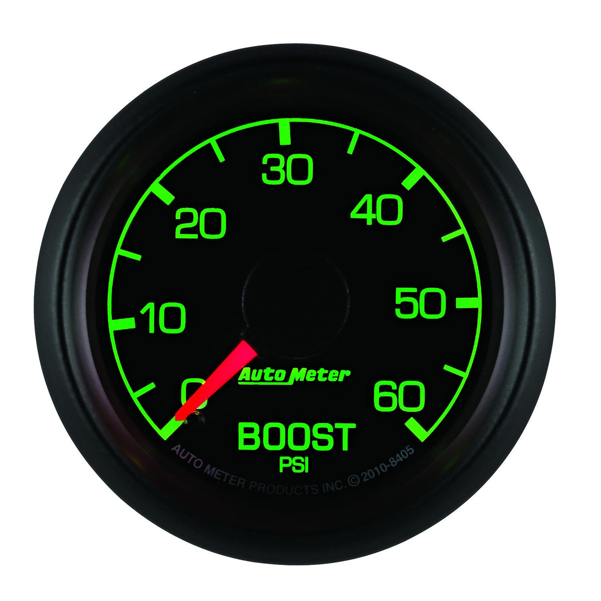 AutoMeter 8405 Factory Match 52.4mm Mechanical 0-60 PSI Boost Gauge for Ford