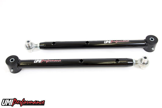 UMI Performance 3014-B Tubular Single Adjustable Lower Control Arms Black