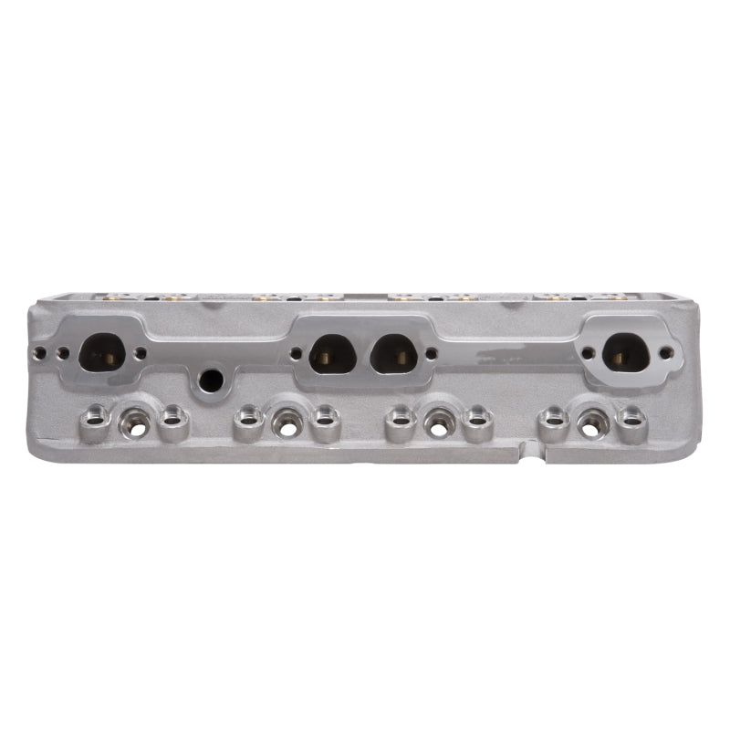 Edelbrock 60887 Cylinder Head SBC NHRA Legal 64cc Straight Plug Bare Single