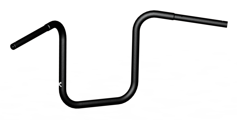 Burly Brand B12-1700TFB Ape Hanger 12 in Black for 2021-2024 Honda Rebel 1100