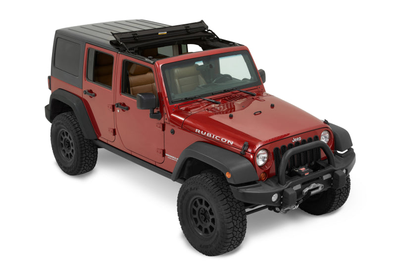 Bestop 07-18 for Jeep Wrangler JK Sunrider For Hardtop (Premium Black Twill