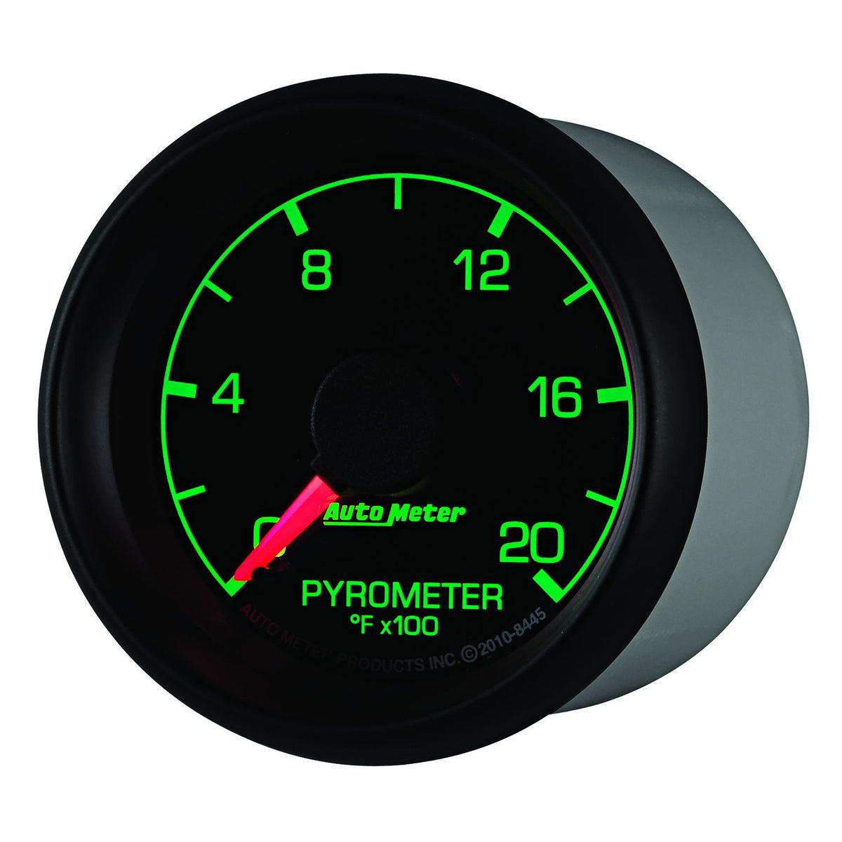 AutoMeter 8445 Factory Match 52mm Full Sweep Electric 0-2000 Degrees F EGT Pyrometer Gauge for Ford