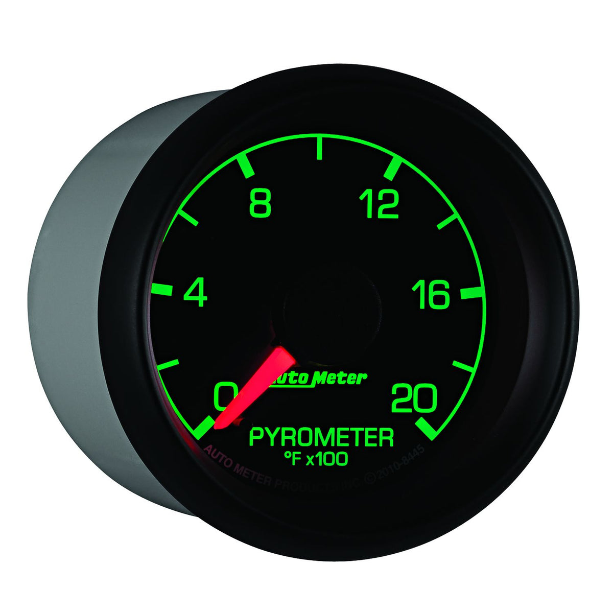 AutoMeter 8445 Factory Match 52mm Full Sweep Electric 0-2000 Degrees F EGT Pyrometer Gauge for Ford