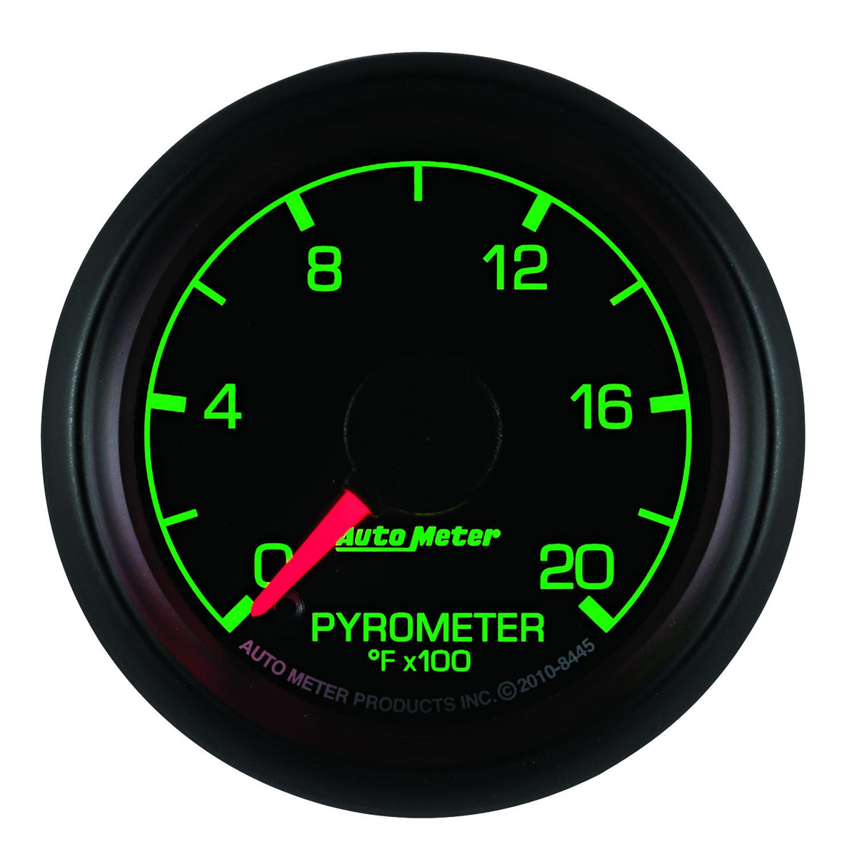 AutoMeter 8445 Factory Match 52mm Full Sweep Electric 0-2000 Degrees F EGT Pyrometer Gauge for Ford