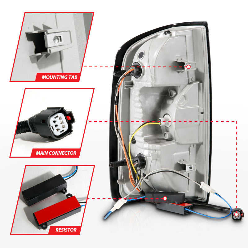 ANZO 2015-2022 Chevrolet Colorado LED Taillights