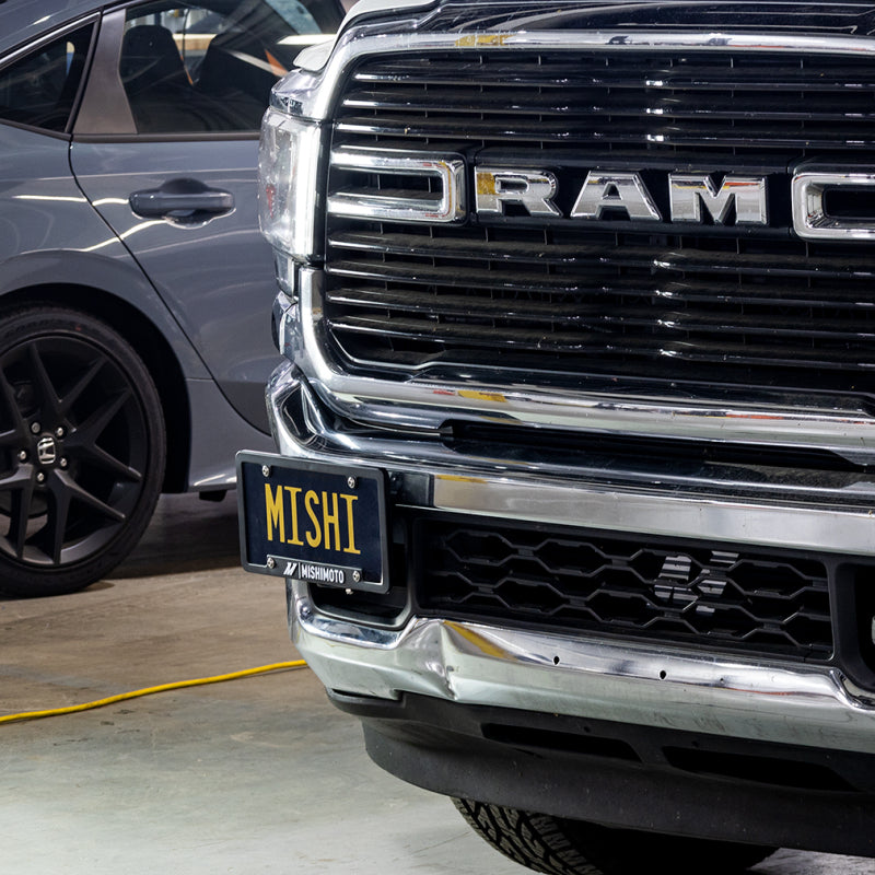 Mishimoto 2019+ Ram 2500/3500 License Plate Relocation Kit - #MMLP-RAM-19