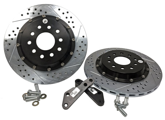 Baer Brakes 86-96 Chevrolet Corvette Eradispeed+ Rear SDZ 2-Piece Performance Brake Rotors