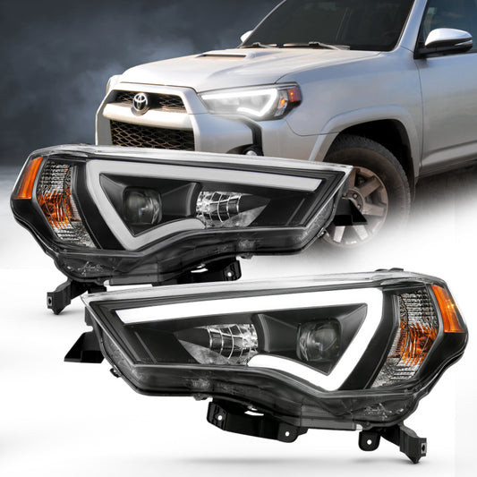 ANZO 2014-2023 Toyota 4Runner LED Projector Headlights