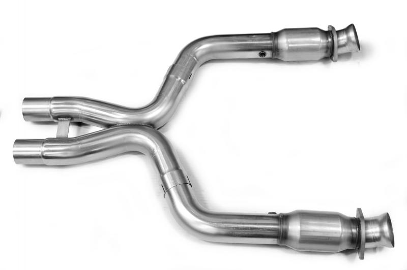 Kooks 11413200 for 11-14 Ford Mustang GT 5.0L 4V 3in x 2 3/4in OEM Cat X Pipe Kooks HDR Req