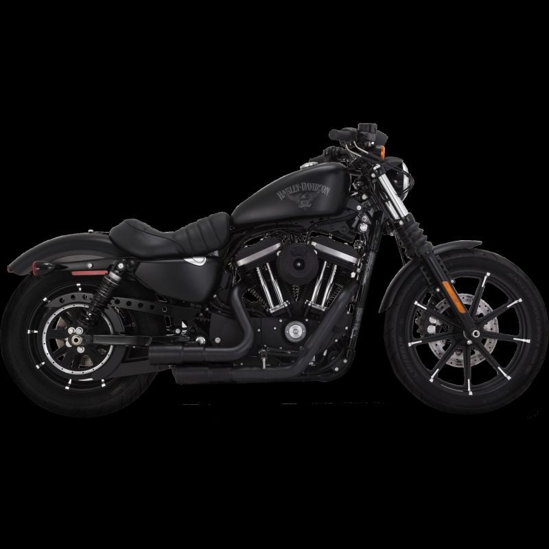 Vance & Hines 46374 Mini Grenades PCX Exhaust Black for 2014-2022 Harley-Davidson Sportster