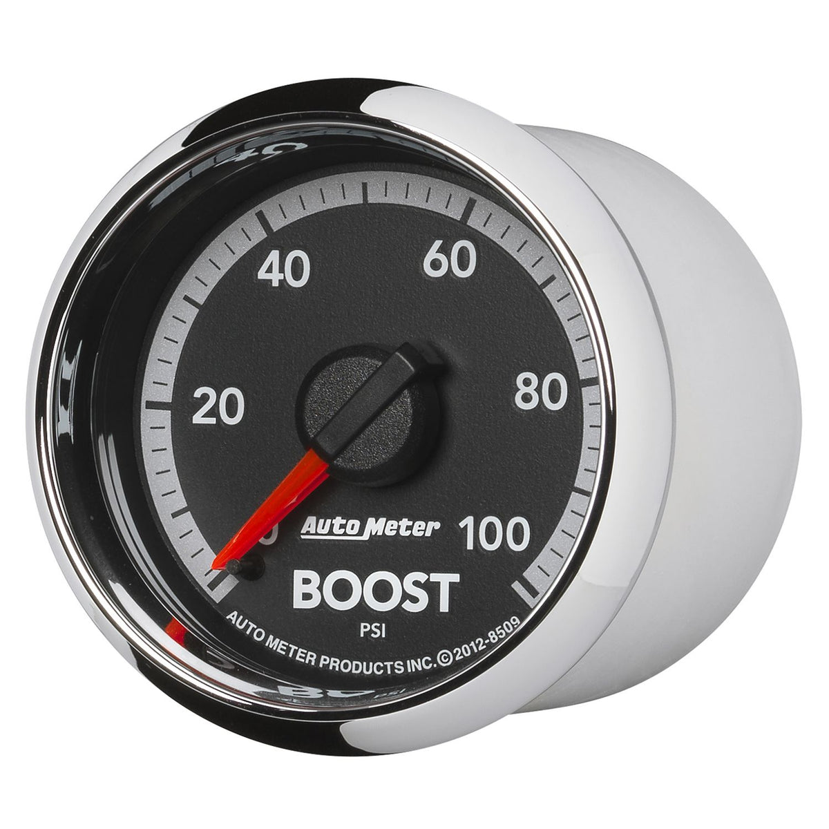 AutoMeter 8509 Factory Match 52.4mm Mechanical 0-100 PSI Boost Gauge for Gen 4 Dodge