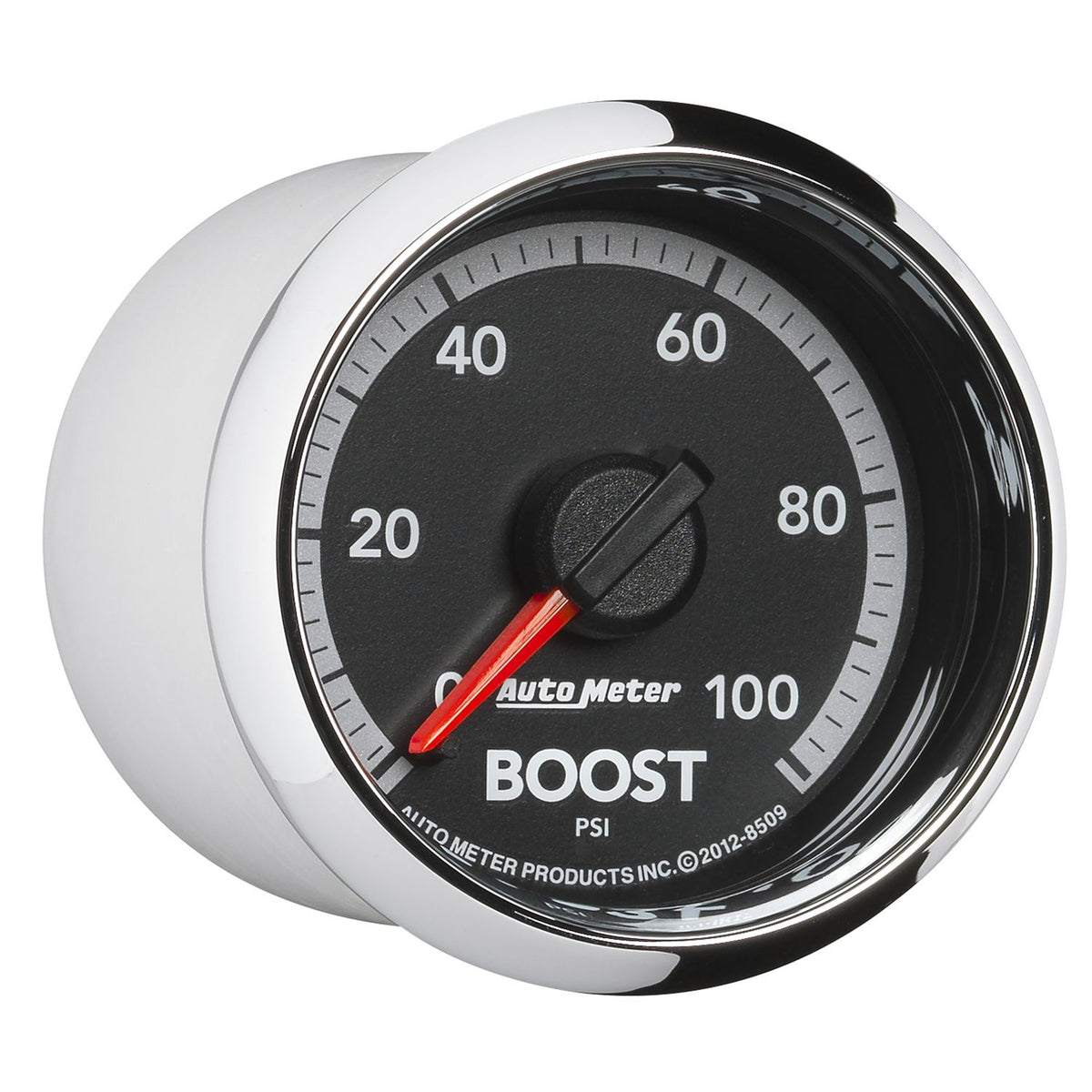 AutoMeter 8509 Factory Match 52.4mm Mechanical 0-100 PSI Boost Gauge for Gen 4 Dodge