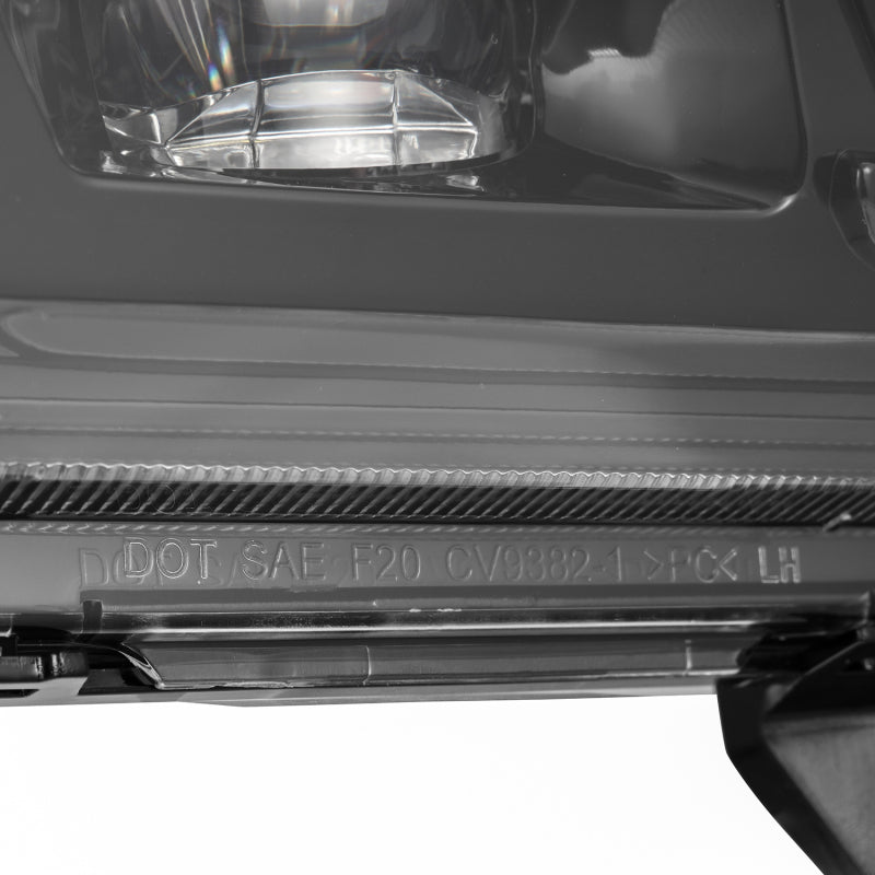 AlphaRex 210017 19-23 Chevrolet Silverado 2500/3500 HD DoubleTap Dual Color LED Projector Fog Lights