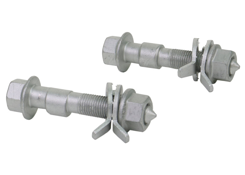 Whiteline KCA415 15mm Camber Bolts Adjustable for 1983-2011 Toyota Camry, 1988-2008 Toyota Corolla, 1986-2005 Toyota Celica and More