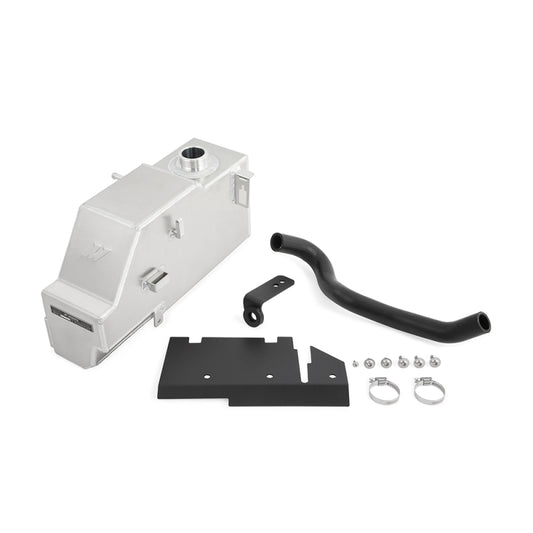 Mishimoto 11-19 Ford 6.7L Powerstroke Aluminum Degas Tank - Natural - #MMRT-F2D-11PN