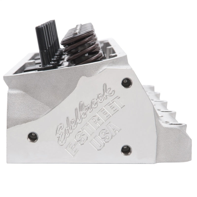 Edelbrock 5023 Cylinder Heads E-Street Sb-Ford with 1.90 in Intake Valves Complete Packaged In Pairs