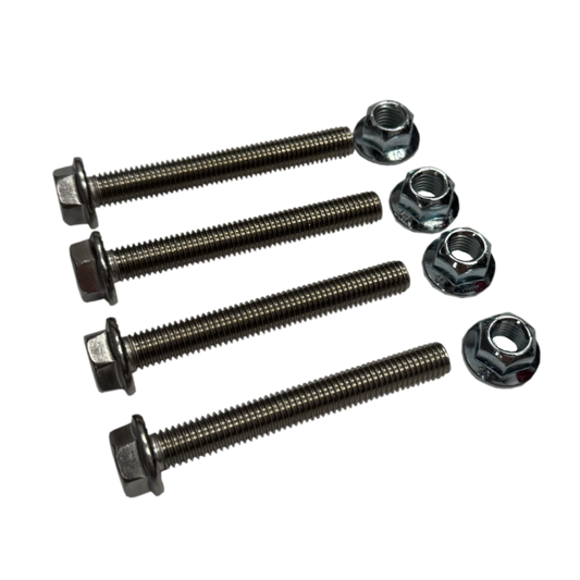Kooks BK114 Ball and Socket Bolt Kit (4 M10 x 75 Flange Bolts/ 4 M10 Flange Nuts)