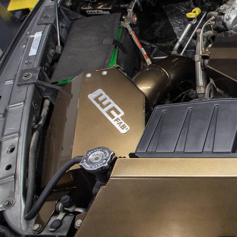 Wehrli Custom Fabrication WCF100875-GM 4in Intake Kit Gun Metal for 2010-2012 Dodge Ram / Ram 2500 / 3500 6.7L Cummins