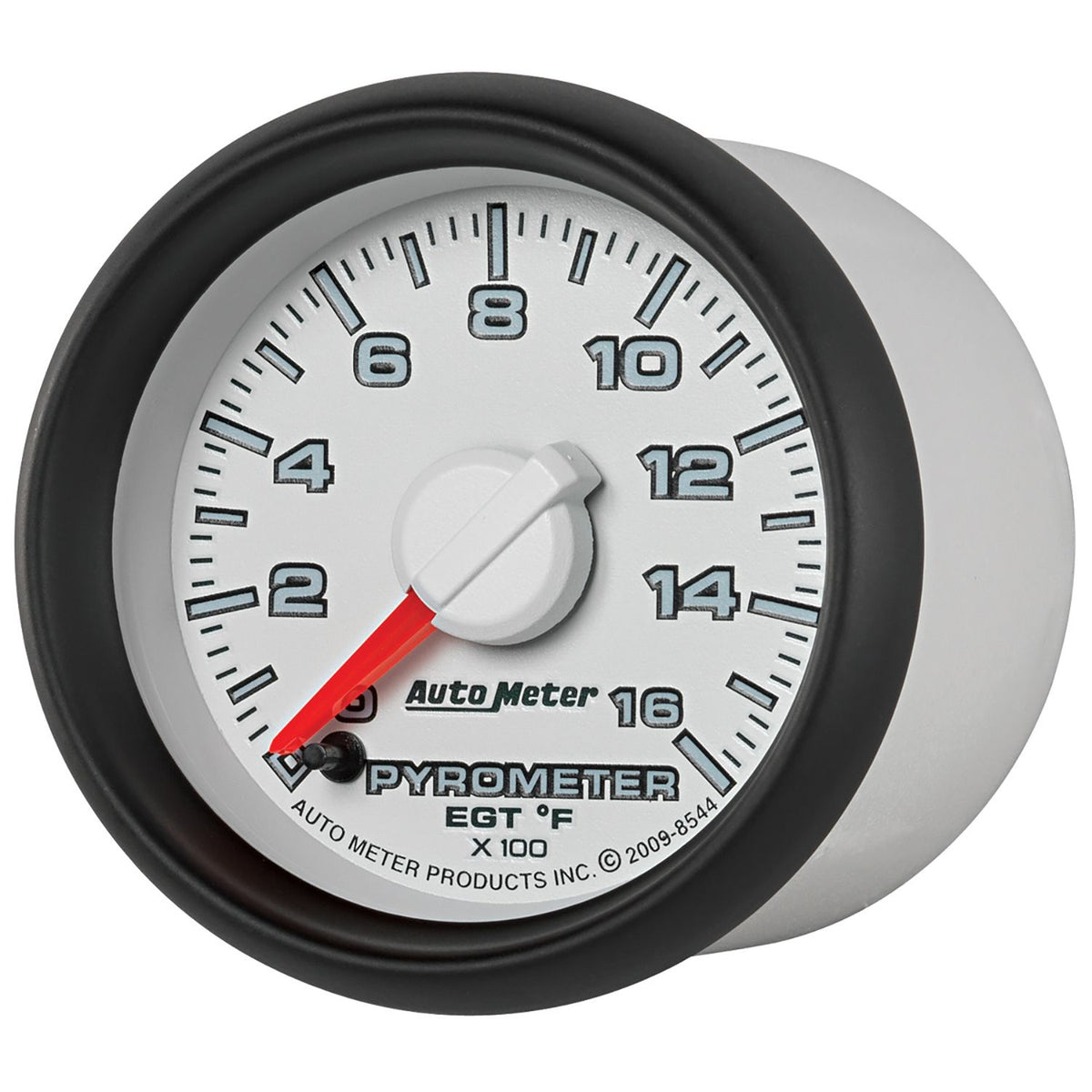 AutoMeter 8544 Factory Match 52mm Full Sweep Electric 0-1600 Degrees F EGT Pyrometer for Gen 3 Dodge