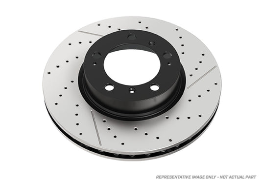 DBA 2020 Mercedes-Benz A45 (w/Vented Rear Rotor) Rear En-Shield OE Drilled Rotor
