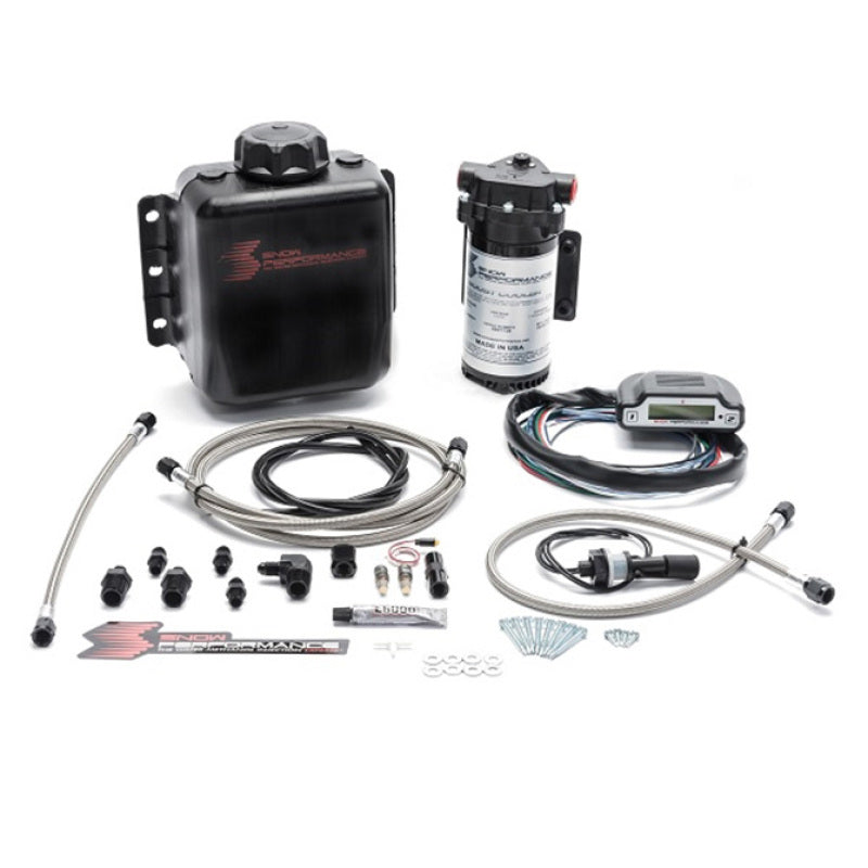Snow Performance SNO-310-BRD Stg 3 BC EFI 2D MAP Prog WMI Kit SS Brd Line 4AN