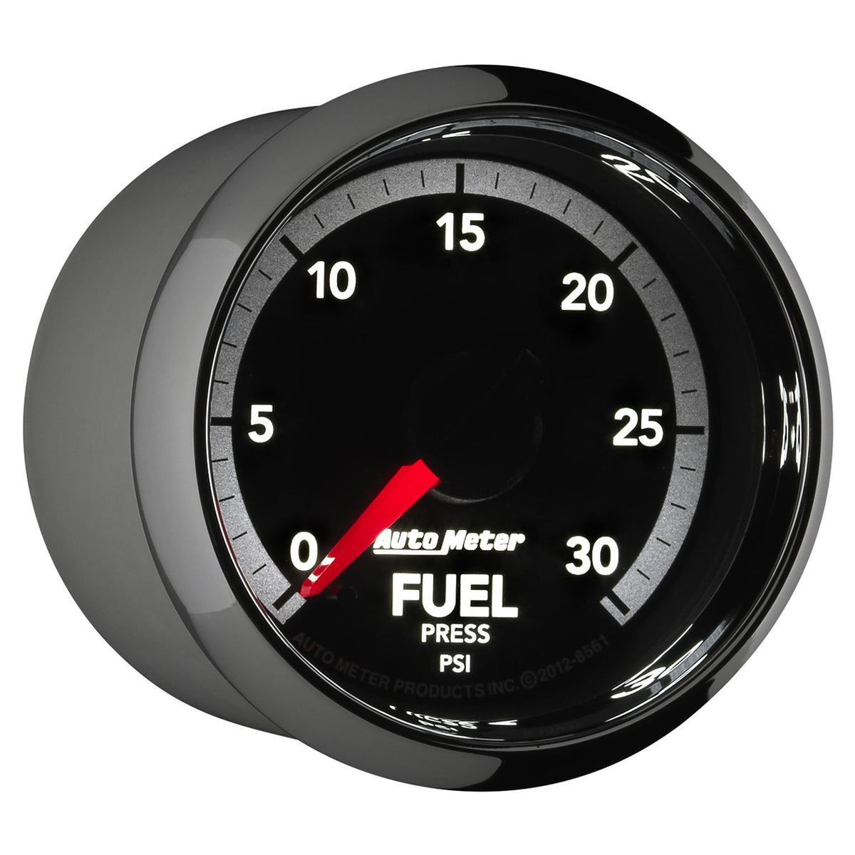AutoMeter 8561 Factory Match 52mm Full Sweep Electric 0-30 PSI Fuel Pressure Gauge for Gen 4 Dodge